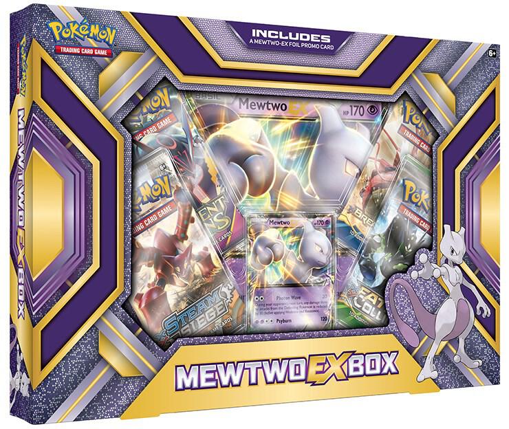 Mewtwo EX Box Pokemon card from XY - Evolutions