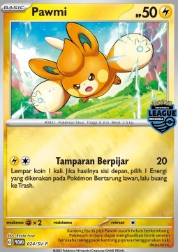 Pikachu (SV-P/ID 025) Scarlet & Violet Indonesian Promos ID