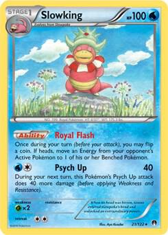 Slowking Pokemon card from Alternate Art Promos