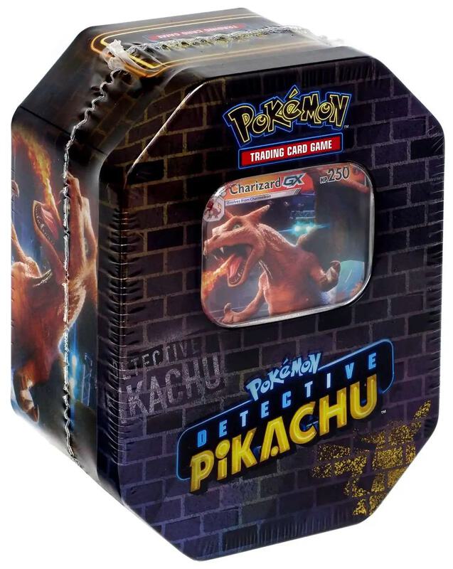 Detective Pikachu Tin [Charizard] Pokemon card from Detective Pikachu