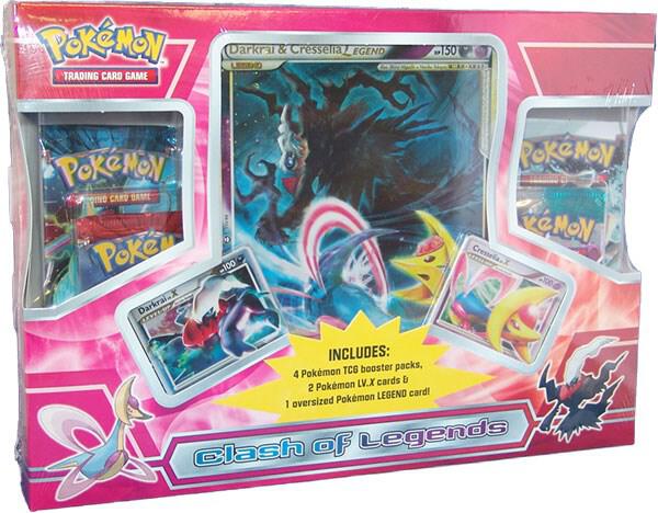 Clash of Legends Box - Darkrai & Cresselia Legend Pokemon card from Miscellaneous Cards & Products