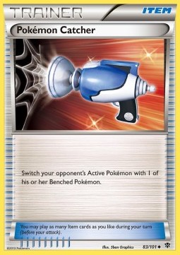 Pokémon Catcher Pokemon card from Plasma Blast