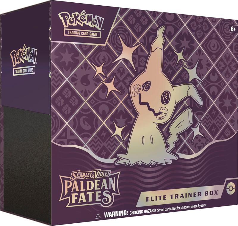 Paldean Fates Elite Trainer Box Pokemon card from SV: Paldean Fates