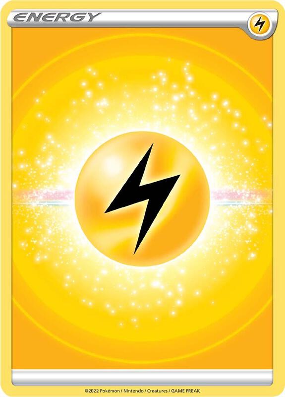 Lightning Energy (2022 Unnumbered) Pokemon card from SWSH09: Brilliant Stars