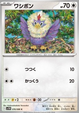 Rufflet Pokemon card from White Flare JP