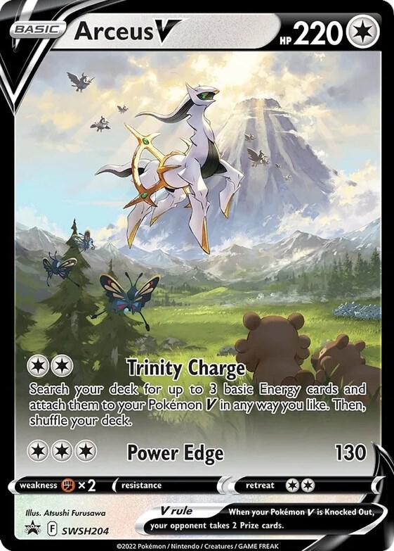 Arceus V - SWSH204 Pokemon card from SWSH: Sword & Shield Promo Cards