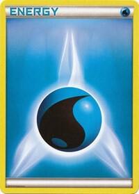 Water Energy Pokemon card from Kalos Starter Set