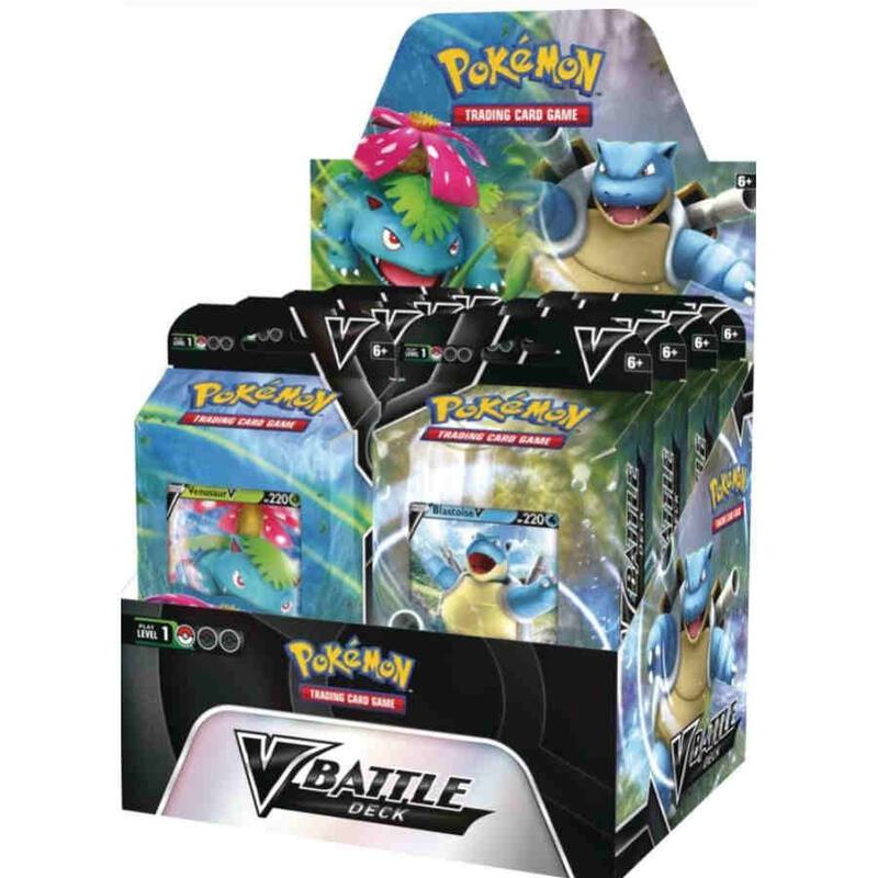 V Battle Deck Display [Venusaur V/Blastoise V] Pokemon card from TCG: Tempest