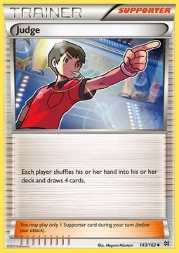 Judge Pokemon card from BREAKthrough