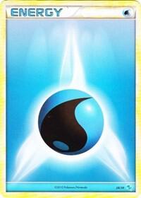 Water Energy (#26) Pokemon card from HGSS Trainer Kit: Gyarados & Raichu