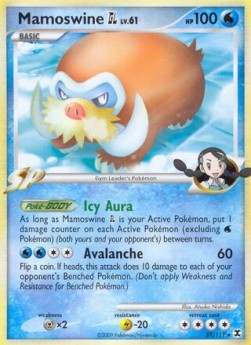Mamoswine [GL] Lv.61 Pokemon card from Rising Rivals