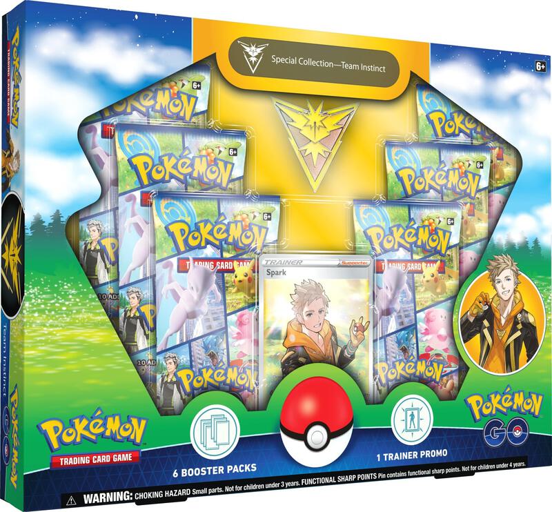 Pokemon GO Special Collection - Team Instinct Pokemon card from Pokemon GO