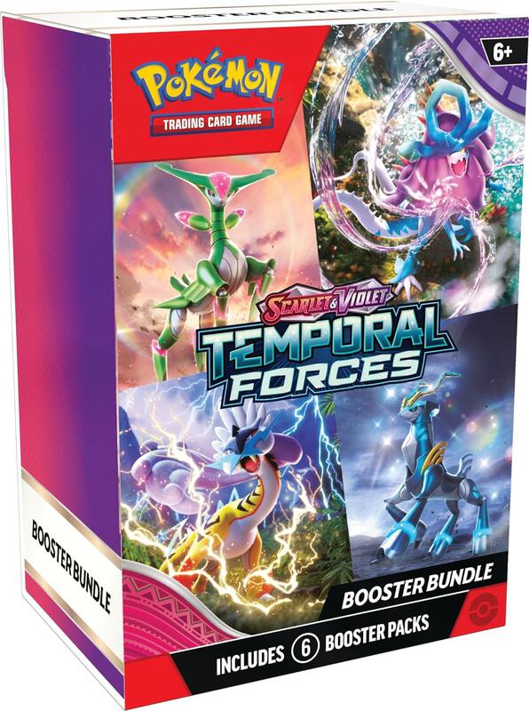 Temporal Forces Booster Bundle Pokemon card from SV05: Temporal Forces