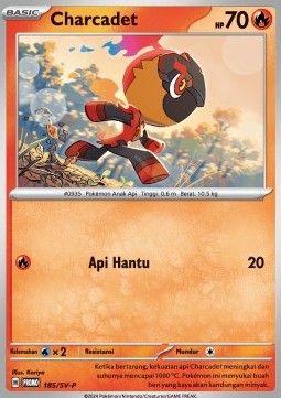 Ceruledge ex (SV-P/ID 186) Scarlet & Violet Indonesian Promos ID