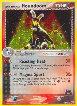 Team Magma's Houndoom (Holo)