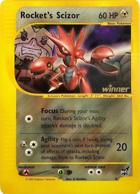 Rocket's Scizor - 4 [Winner]