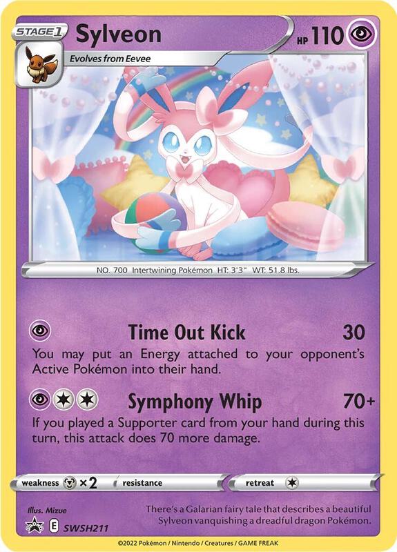 Sylveon - SWSH211 Pokemon card from SWSH: Sword & Shield Promo Cards