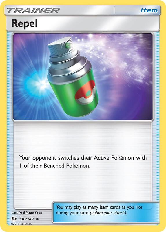 Repel Pokemon card from SM Base Set
