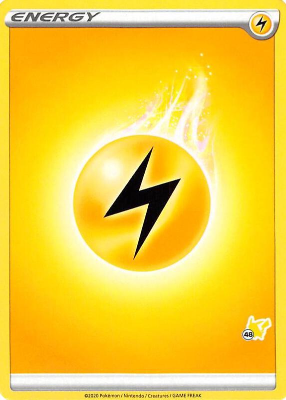 Lightning Energy (#48 Pikachu Stamped) Pokemon card from Battle Academy 2022