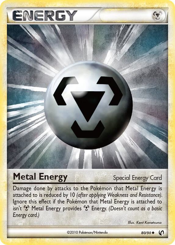 Metal Energy (Special) Pokemon card from Undaunted