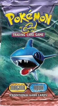 Team Magma vs Team Aqua Booster Pack Pokemon card from Team Magma vs Team Aqua