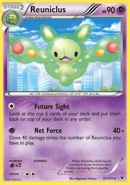 Reuniclus (Holo) Pokemon card from Noble Victories