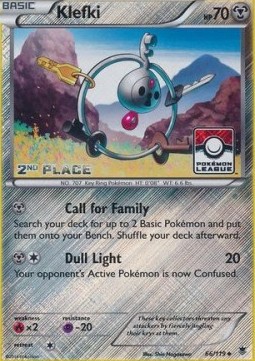 Klefki Pokemon card from Phantom Forces
