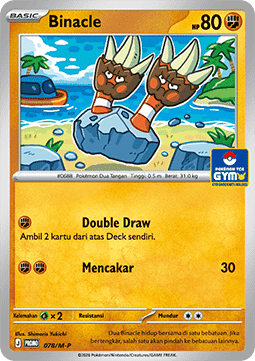 Binacle (M-P/ID 078) M-P Indonesian Promos ID