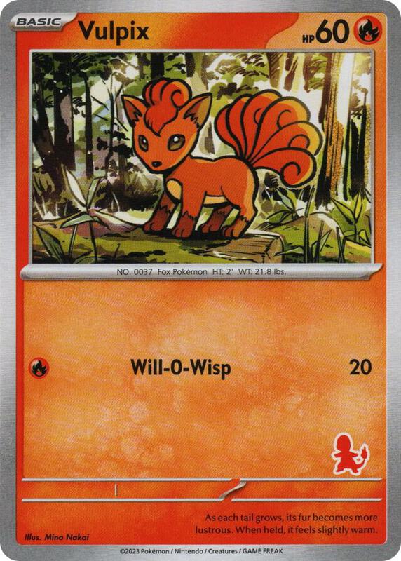 Vulpix Pokemon card from My First Battle