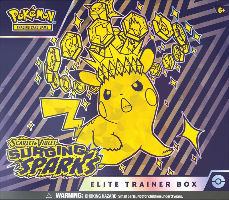 Surging Sparks Elite Trainer Box Pokemon card from SV08: Surging Sparks