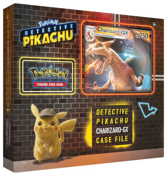 Detective Pikachu: Charizard GX Case File Pokemon card from Detective Pikachu