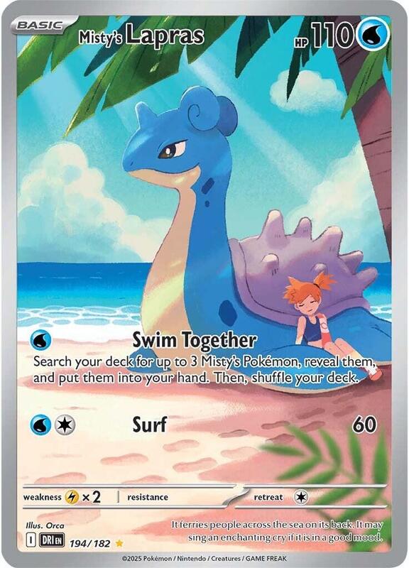 Misty's Lapras