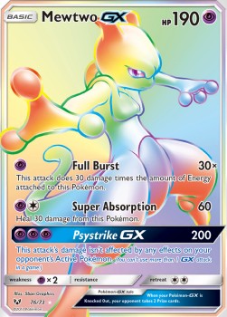 Mewtwo GX (Holo)