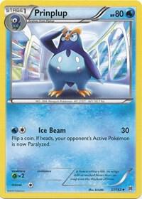 Prinplup Pokemon card from XY - BREAKthrough