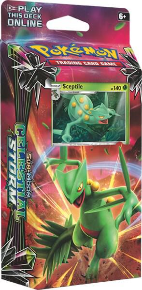 Celestial Storm Theme Deck - "Leaf Charge" [Sceptile] Pokemon card from SM - Celestial Storm