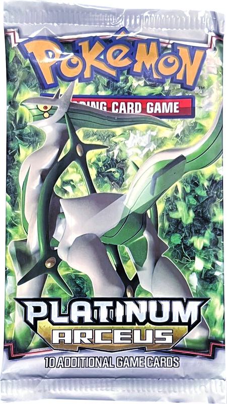 Arceus Booster Pack Pokemon card from Arceus