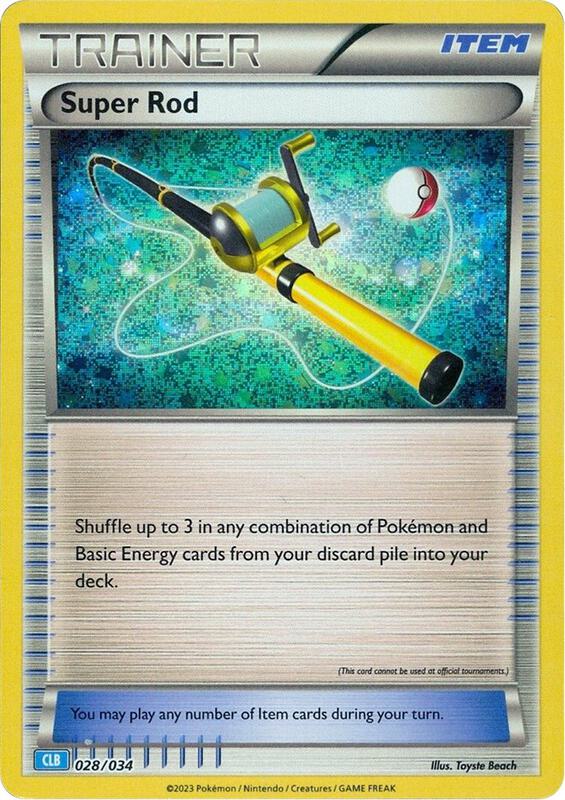 Super Rod (CLB) Pokemon card from Trading Card Game Classic