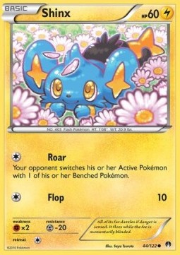 Shinx Pokemon card from BREAKpoint