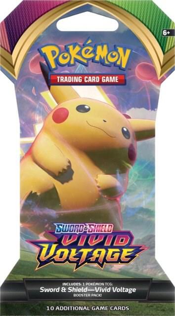 Vivid Voltage Sleeved Booster Pack Pokemon card from SWSH04: Vivid Voltage