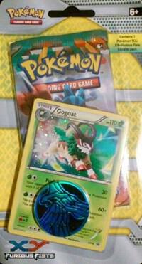 Furious Fists Single Pack Blister [Gogoat] Pokemon card from XY - Furious Fists