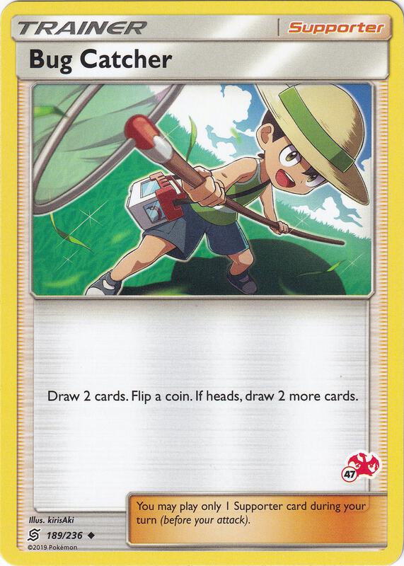 Bug Catcher Pokemon card from Battle Academy