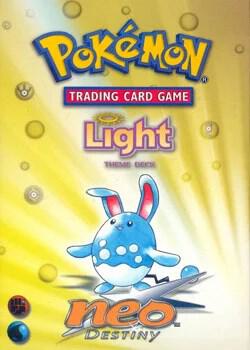Neo Destiny Theme Deck - "Light" Pokemon card from Neo Destiny
