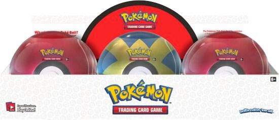 Poke Ball Tin Display (Q4 2018) Pokemon card from TCG: Tempest