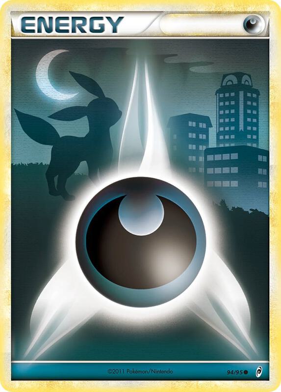 Darkness Energy (Basic) Pokemon card from Call of Legends