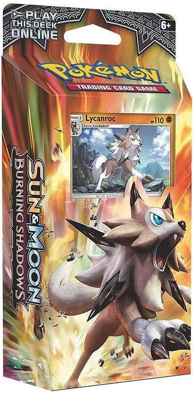 Burning Shadows Theme Deck - "Rock Steady" [Lycanroc] Pokemon card from SM - Burning Shadows