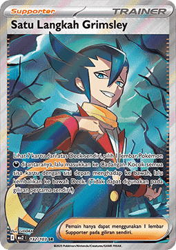 Grimsley's Move Pokemon card from Indigo Flame