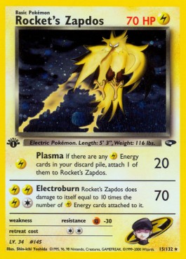 Rocket's Zapdos (Holo)