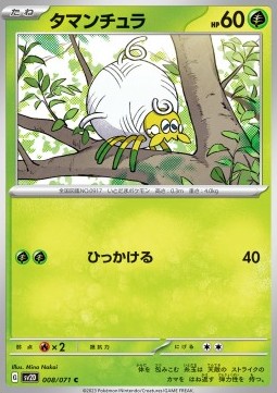 Tarountula Pokemon card from Clay Burst