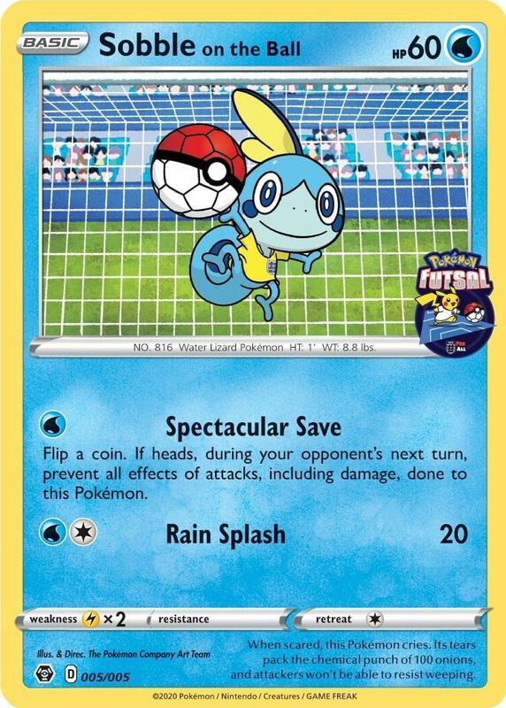 Sobble on the Ball Pokemon card from Miscellaneous Cards & Products