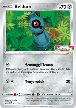 Snorlax (S-P/ID 052) Sword & Shield Indonesian Promos ID